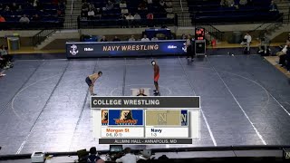 Highlights: Navy Wrestling vs. Morgan State (12/20/25)