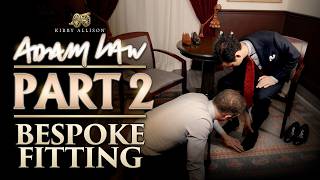 My Bespoke Chukka Boot Fitting with Adam Law | Bespoke Fitting | Kirby Allison