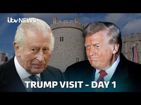 Watch in full: King Charles hosts Donald Trump at Windsor Castle | ITV News