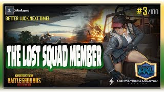 THE LOST SQUAD MEMBER | PUBG Mobile | Squads Gameplay