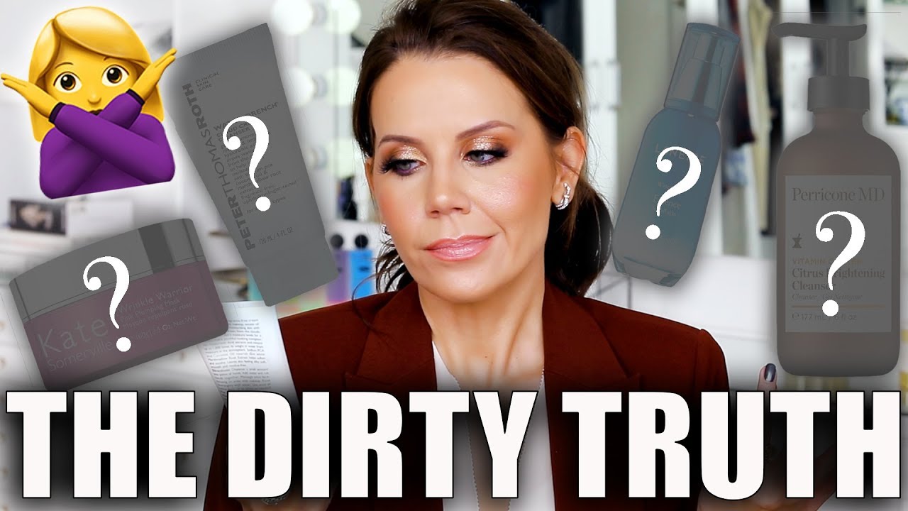 THE DIRTY TRUTH ABOUT SKINCARE. Products to AVOID