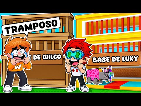 TROLLEO a WILCO y KARIM en ROBA un BRAINROT para DESBLOQUEAR LA BASE DE ORO | Luky