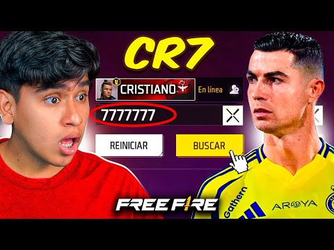 La cuenta de CRISTIANO volvió a Free Fire!!😱