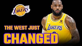 🏀The Lakers Just Changed the Western Conference Rac