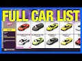 Forza Horizon 5 Car Unlocking Guide