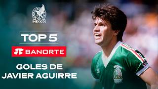 ¡Los MEJORES goles de JAVIER AGUIRRE con la Selección! | TOP 5 de @banorte