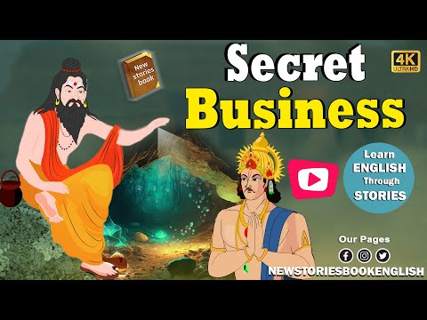 Secret Business English Moral Story - how to learn english through story  - Stories in English