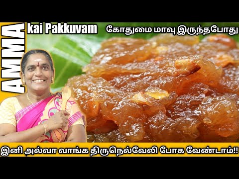 திருநெல்வேலி Style கோதுமை Halwa || Godhumai Halwa Recipes in Tamil || Amma Kai Pakkuvam ||