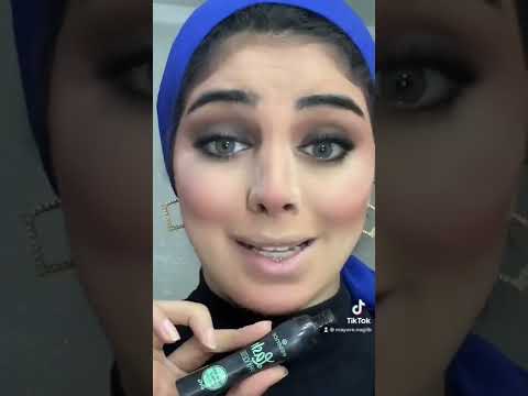 ميكب عيون اسود 🖤🖤متنسوش الفلو ❤️
