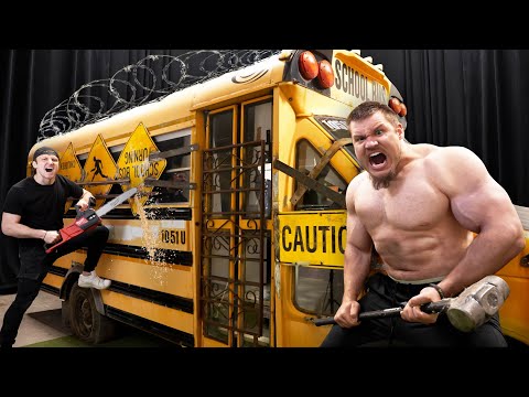 First To Break Into Armored School Bus Wins $10,000