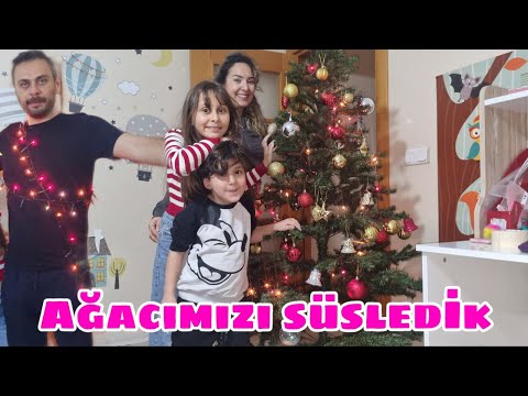 RÜYA YILBAŞI AĞACIMIZI SÜSLEDİK