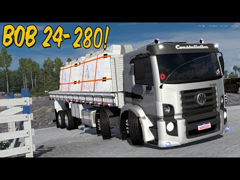 BOB 24-280 NO PUXE DA RAPADURA FATIADA - ETS 2 1.54 MODS BR