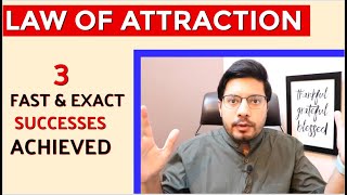MANIFESTATION #243: 🔥 3 Amazing Successes using Law of Attraction | Relationship | Love