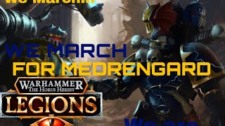 NL & IW MARCH FOR MEDRENGARD! Horus Heresy Legions #Marchformendrengard @warsmith-timothicus