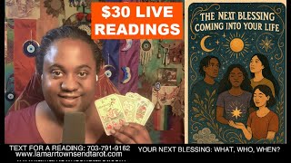 YOUR NEXT BLESSING COMING INTO YOUR LIFE: WHAT, WHO, WHEN? + $30 LIVE PSYCHIC TAROT READINGS