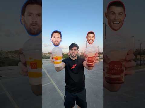 Milkshake Cristiano Ronaldo vs Messi