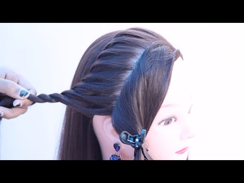 3 pretty hairstyle for party wear | unique hairstyle | fancy hairstyle | hairstyle for lehenga