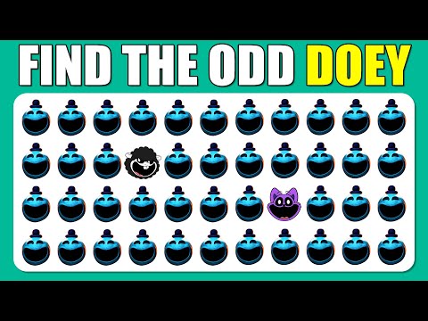 Find the ODD One Out - Poppy Playtime Edition Quiz | Chapter 4 👻👹 Easy, Medium, Hard Levels, Doey