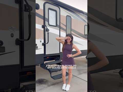 I knew there was gonna be a surprise for me when I got back😭 ￼#campergirl #rvlife #lifestyle
