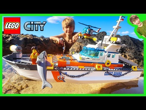 Lego City Coast Guard Shark Attack!