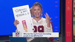 Top 5 NFC North Players, DK and Jalen on the Same Team and Are Wide Receivers Divas?