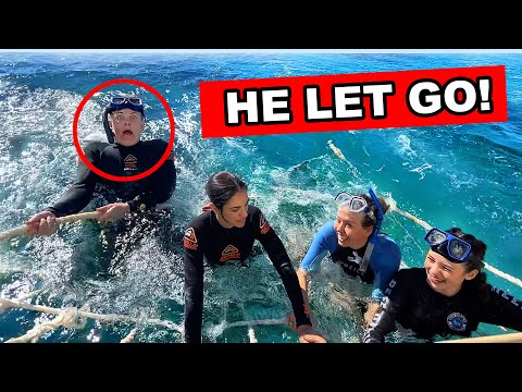 OUR SON LET GO OF THE BOAT IN THE OCEAN! 😮