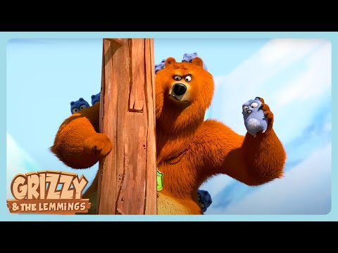 Grizzy & The Lemmings - Polar Bear | WildBrain Zoo | 🐻🐹 Cartoon for Kids
