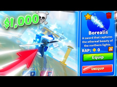 Spending $2,378,293 On NEW BOREALIS FINISHER In Blade Ball