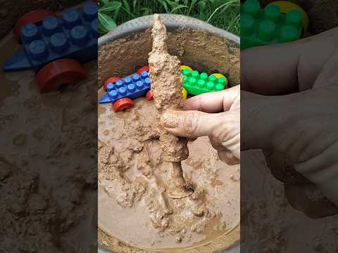 Kompa balon dari lumpur | Best Oddly Satisfying ๐ #shortvideo #oddlysatisfying