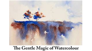 The Gentle Magic of Watercolour: An Invitation to Play | Loose Style Landscape Painting Demo