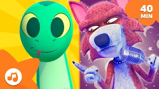 Un Recreo Familiar 🎶 40 Min con Amigos del Reino | Canciones Infantiles | El Reino Infantil