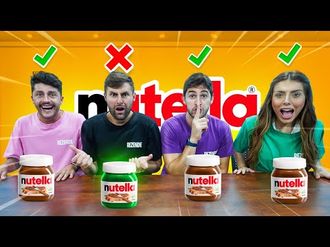 NÃO COMA A NUTELLA ERRADA OU VAI SE ARRENDER!