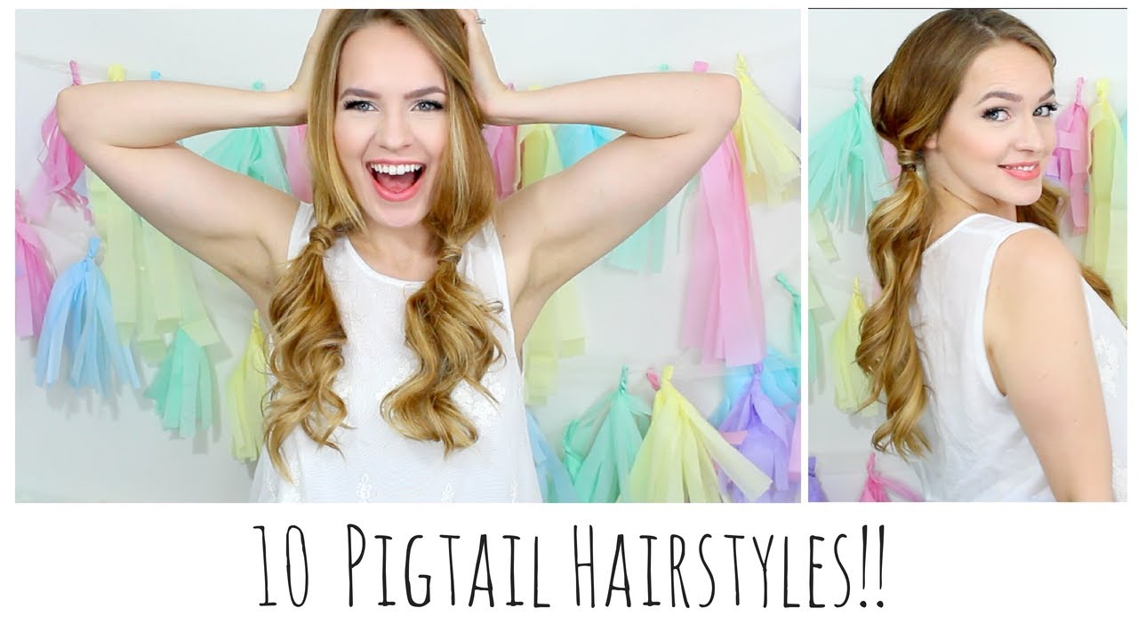 10 Easy Pigtails You'll Love