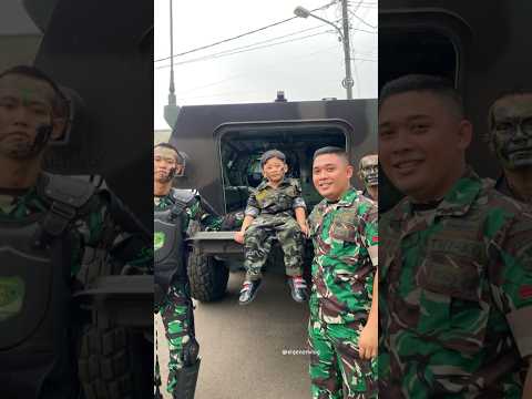 Little Army - tentara CILIK ❤️🇲🇨    #tentaracilik #littlearmy #edukasitentara #tentarakeren #viral