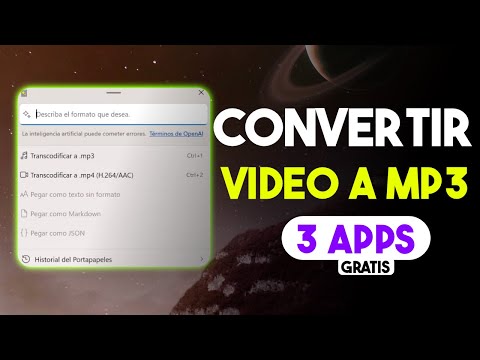 🎧 3 Apps: Convertir Video a Audio MP3 (GRATIS y Faciles)