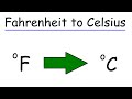 Fahrenheit to Celsius Conversion Concepts