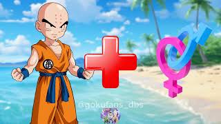 Dragonball characters in💃Female Mode #goku #dragonball #trending #viral