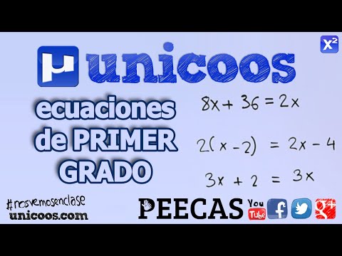 Ecuaciones de primer grado 01 SECUNDARIA (1ºESO) matematicas