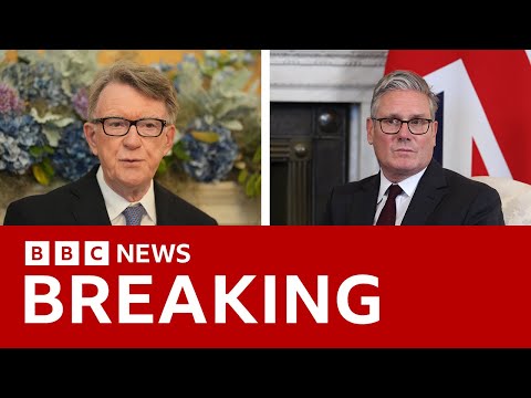 YouTube video thumbnail: Peter Mandelson Sacked as UK's US Ambassador Over Jeffrey Epstein Links