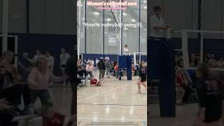 The ultimate save moment in volleyball#sport #foryou #volleyball #fyp #sportsmanship