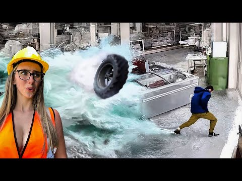 Most Valuable Moments Of Failure And Humor Of Construction Workers Compilation #4