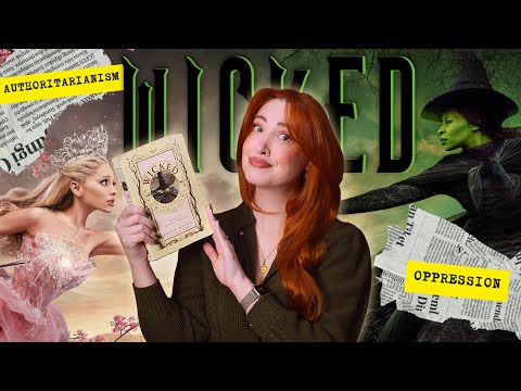 the new Wicked movie ignores the book’s dark tone & political themes... and it's a big mistake 👀