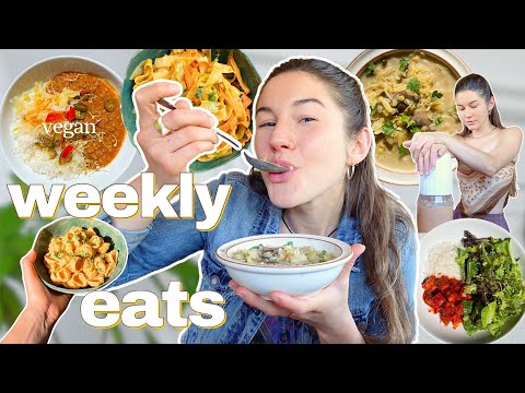 Weekly Eats | simple, nourishing, vegan recipes✨🍋🍝