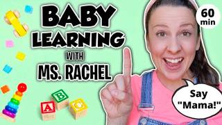 Baby Learning With Ms Rachel - First Words, Songs and Nursery Rhymes For Babies - Toddler Videos