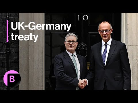 YouTube video thumbnail: UK, Germany Sign Defense Cooperation Treaty