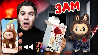 GECE 3'te LABUBU ŞARKISI TERSTEN DİNLEMEYİN !! (LABUBU CANLANDI) *KORKUNÇ*