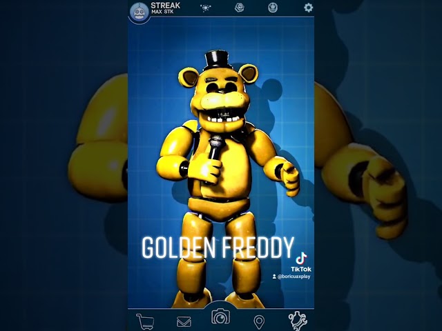 Golden Freddy Animations Five Nights at Freddys