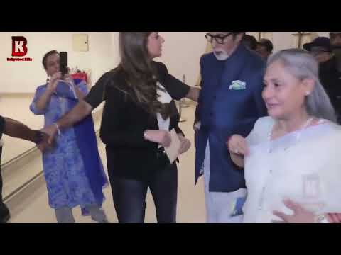 Amitabh Bachchan Embraced Tina Ambani In Front Of Wife Jaya Bachchan At Shweta Bachchan Launch Book