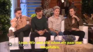 German Translation 1D on ELLEN Part 1 (Deutsche Übersetzung)