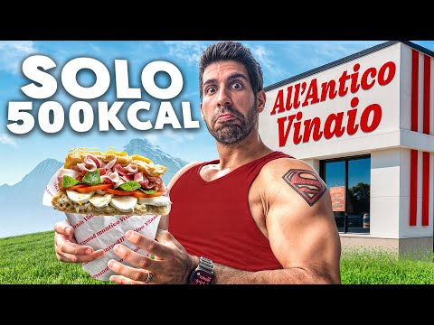 LA PRIMA SCHIACCIATA CON SOLO 500Kcal ALL’ANTICO VINAIO